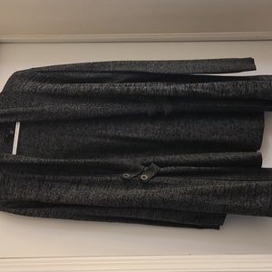 Black/gray cardigan